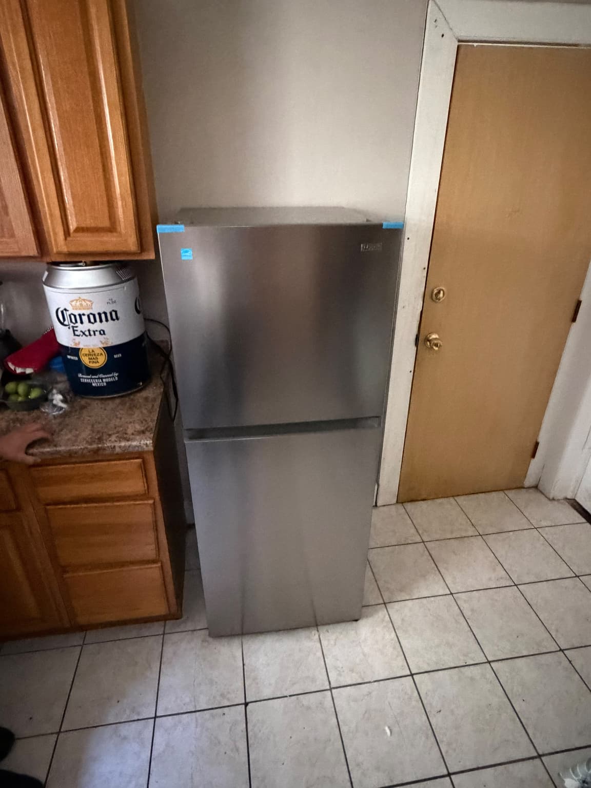 Refrigerator placed