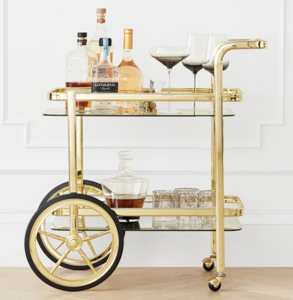 Mid-Century Modern Bar Cart