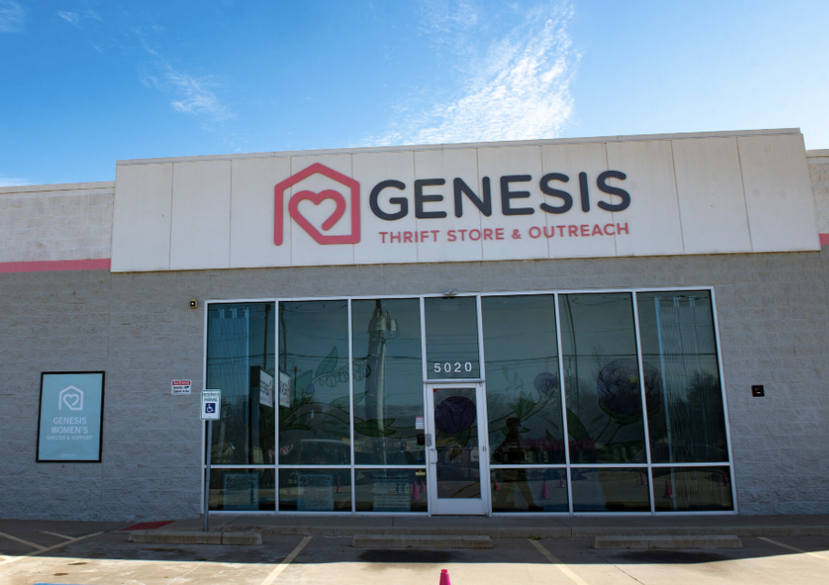 genesis womans shelter store lcoation