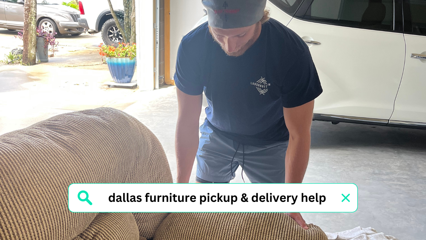 Person-lifting-couch-in-dallas